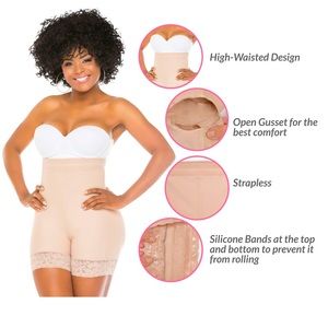 Fajas Salome Shapewear- High Waisted Shorts (NEW)